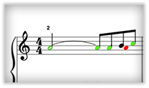 Piano Marvel provides instant feedback
